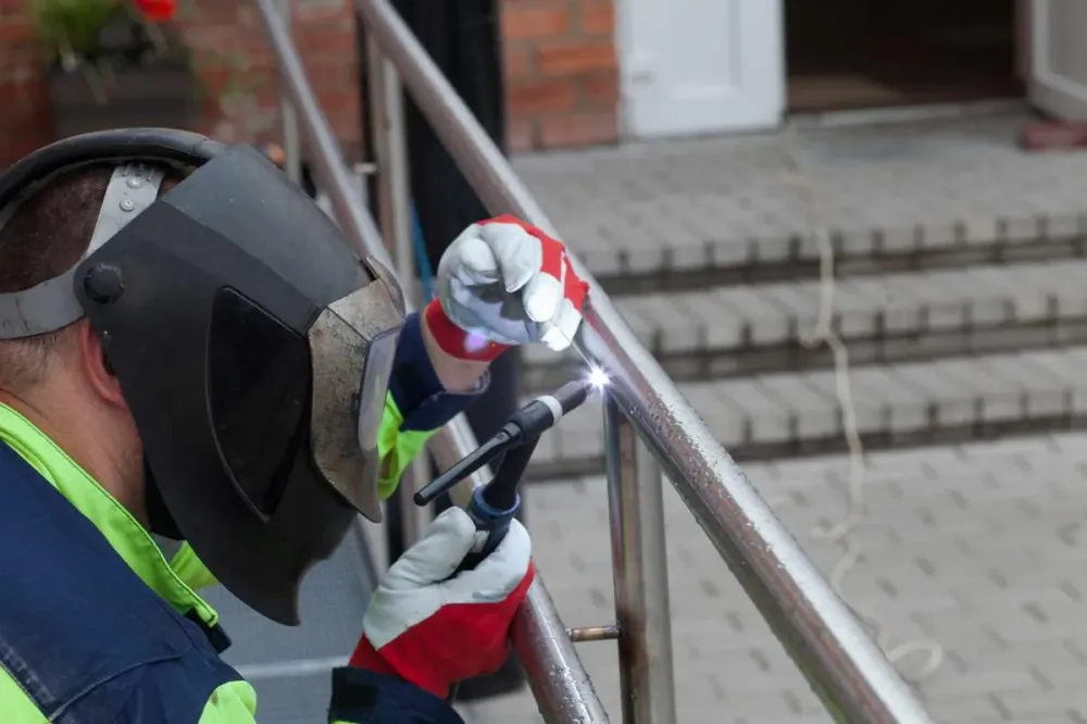 Installation de garde corps