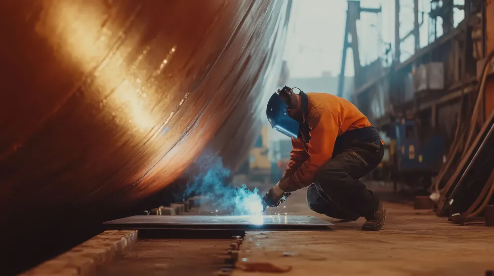soudure maritime